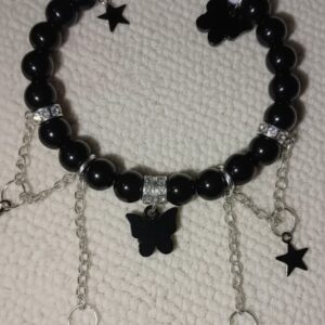 aleeva red bracelet with customised name