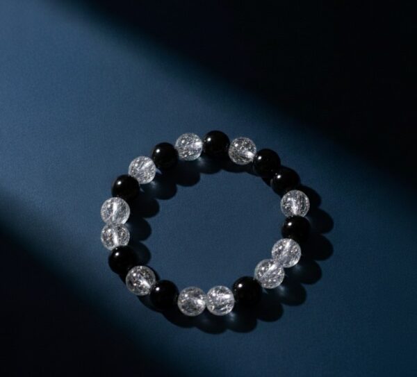 black & clear harmony bracelet